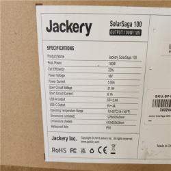 Phoenix NEW Jackery SolarSaga 100  100W Solar Panel Explorer 440/Power Pro (SEALED)