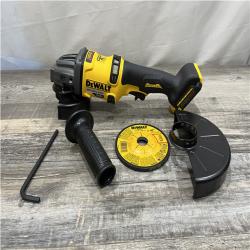 AS-IS DEWALT FLEXVOLT 60V MAX Cordless Brushless 4.5 in. to 6 in. Small Angle Grinder with Kickback Brake (Tool Only)