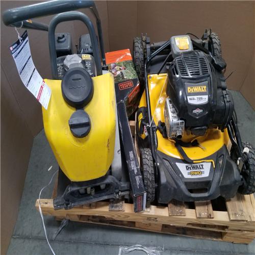 CALIFORNIA AS-IS OUTDOOR POWER EQUIPMENT