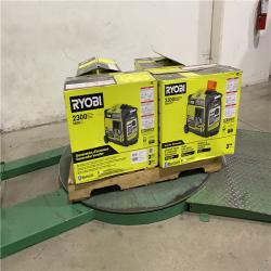 Dallas Location - As-Is RYOBI 2,300-Watt Gasoline Powered Generator(Lot Of 4)