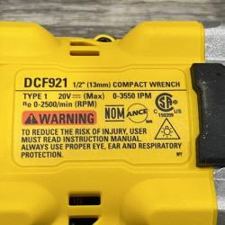 AS-IS DEWALT ATOMIC 20V MAX Cordless Brushless 1/2 in. Variable Speed Impact Wrench (Tool Only)