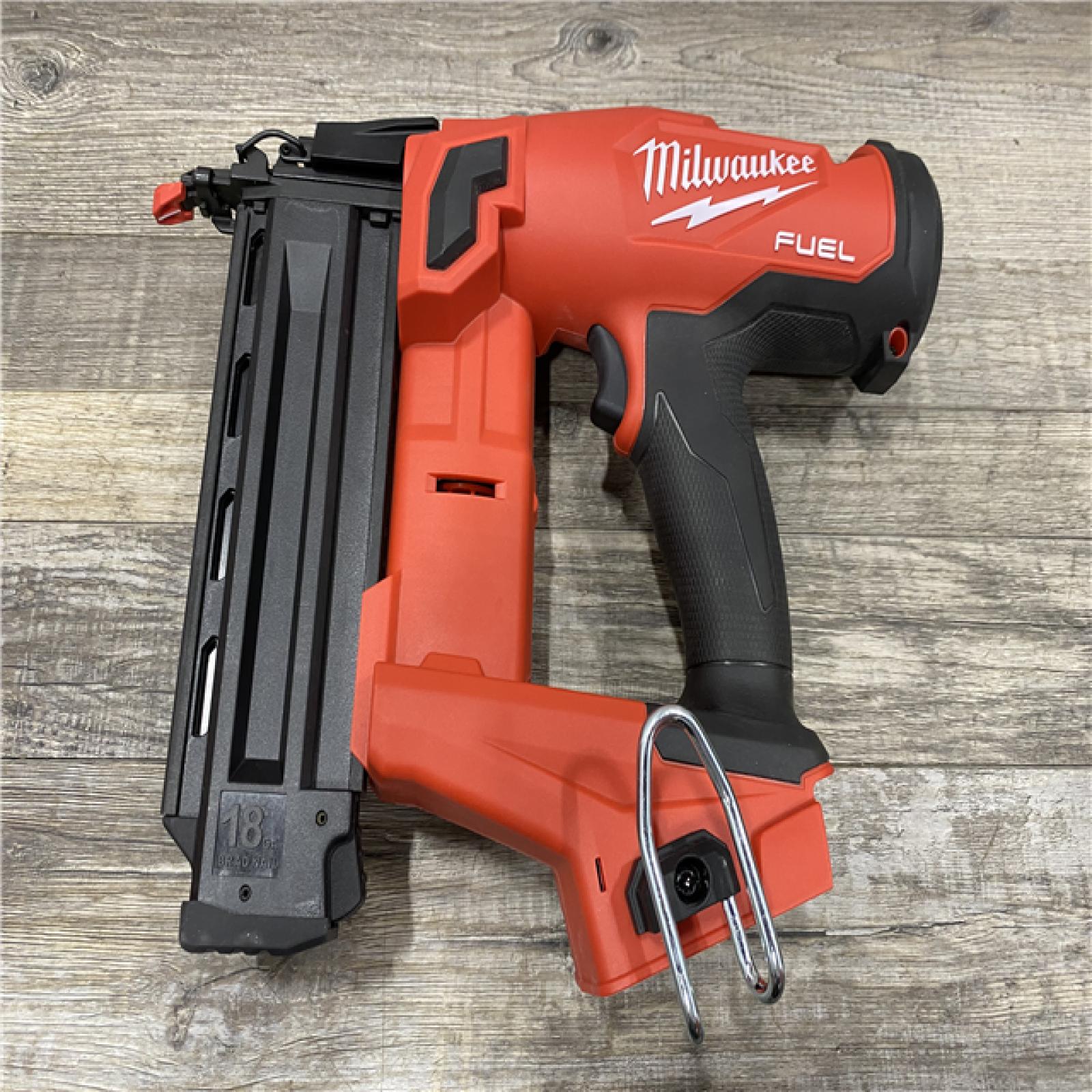 AS-IS Milwaukee FUEL 18-Volt Lithium-Ion Brushless Cordless Gen II 18-Gauge Brad Nailer (Tool-Only)