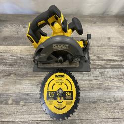 AS-IS DEWALT FLEXVOLT 60V MAX Cordless Brushless 7-1/4 in. Circular Saw with Brake (Tool Only)
