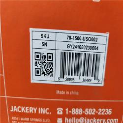 Phoenix Location NEW Jackery Explorer 1500, 1534Wh/1800W Model No. JSG-1500B