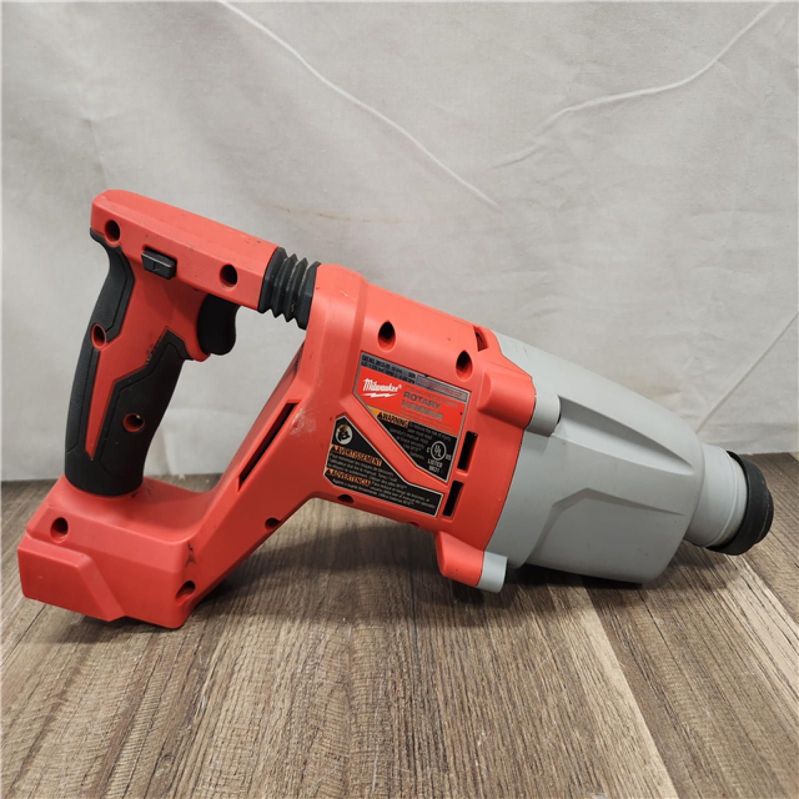 AS-IS- Milwaukee M18 18V Lithium-Ion Brushless Cordless 1 in. SDS-Plus D-Handle Rotary Hammer (Tool-Only)