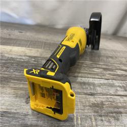 AS-IS DEWALT 20V MAX XR Cordless Brushless 4.5 in. Slide Switch Small Angle Grinder with Kickback Brake (Tool Only)