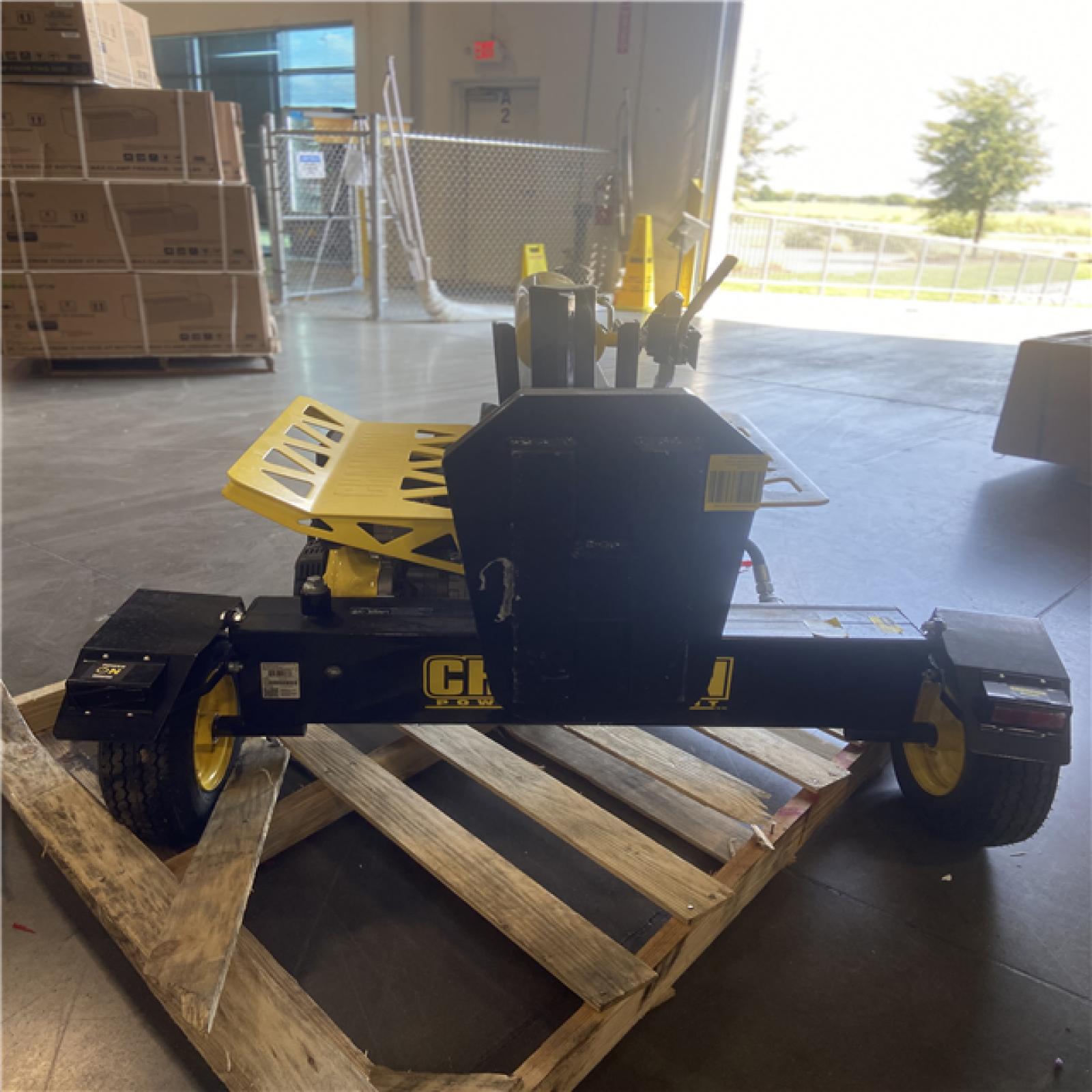 Dallas Location - As-Is Champion Power Equipment 37 Ton 338cc Gas Powered Log Splitter