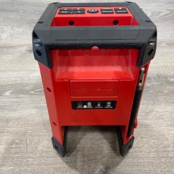 AS-IS Milwaukee 12-Volt Lithium-Ion Cordless Bluetooth/AM/FM Jobsite Radio (Tool Only)