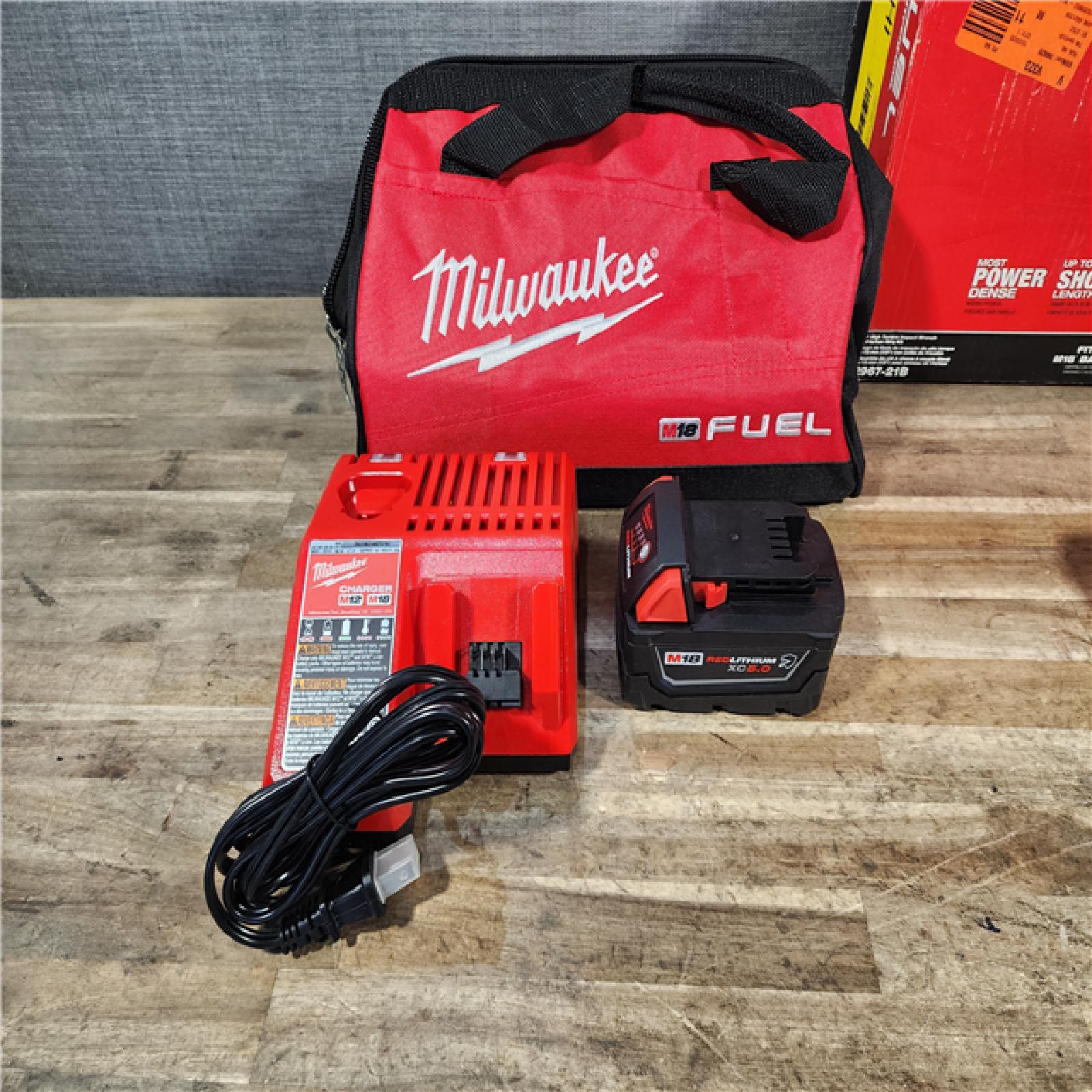 HOUSTON LOCATION - AS-IS Milwaukee FUEL 18V Lithium-Ion Brushless Cordless 1/2 in. Impact Wrench w/Friction Ring Kit