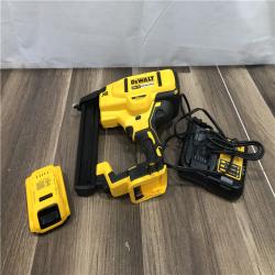 AS-IS DEWALT 20V MAX XR Lithium-Ion Cordless 18-Gauge Narrow Crown Stapler Kit