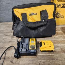 HOUSTON LOCATION - AS-IS DeWalt 15 GA ANGLED FINISH NAILER KIT W/ BATTERY & CHARGER