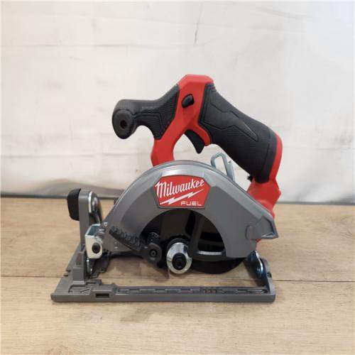 AS-IS- M12 FUEL 12V Lithium-Ion Brushless 5-3/8 in. Cordless Circular Saw (Tool-Only)