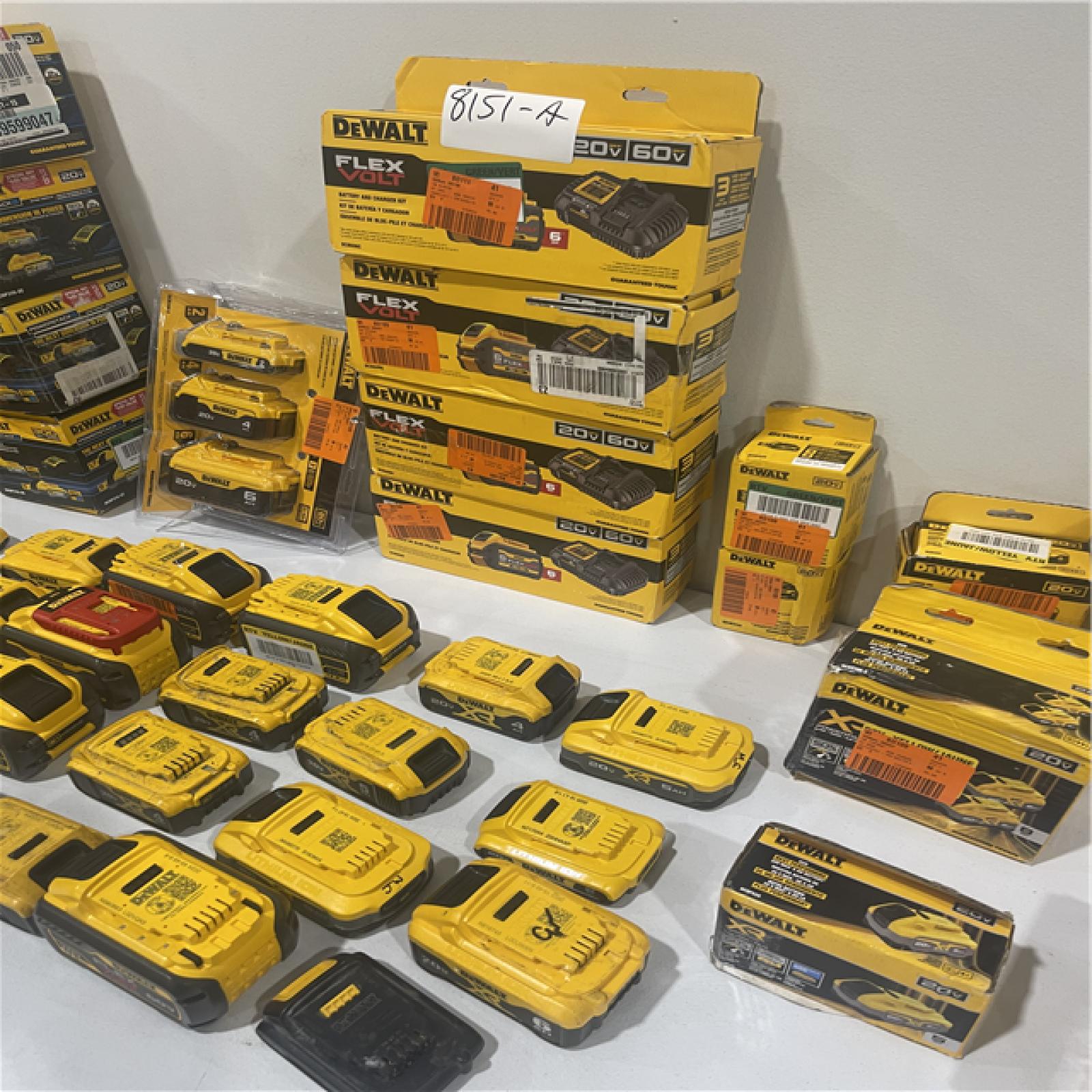 Pittston Location As-IS Power Tool Batteries (one pallet) 8151-A