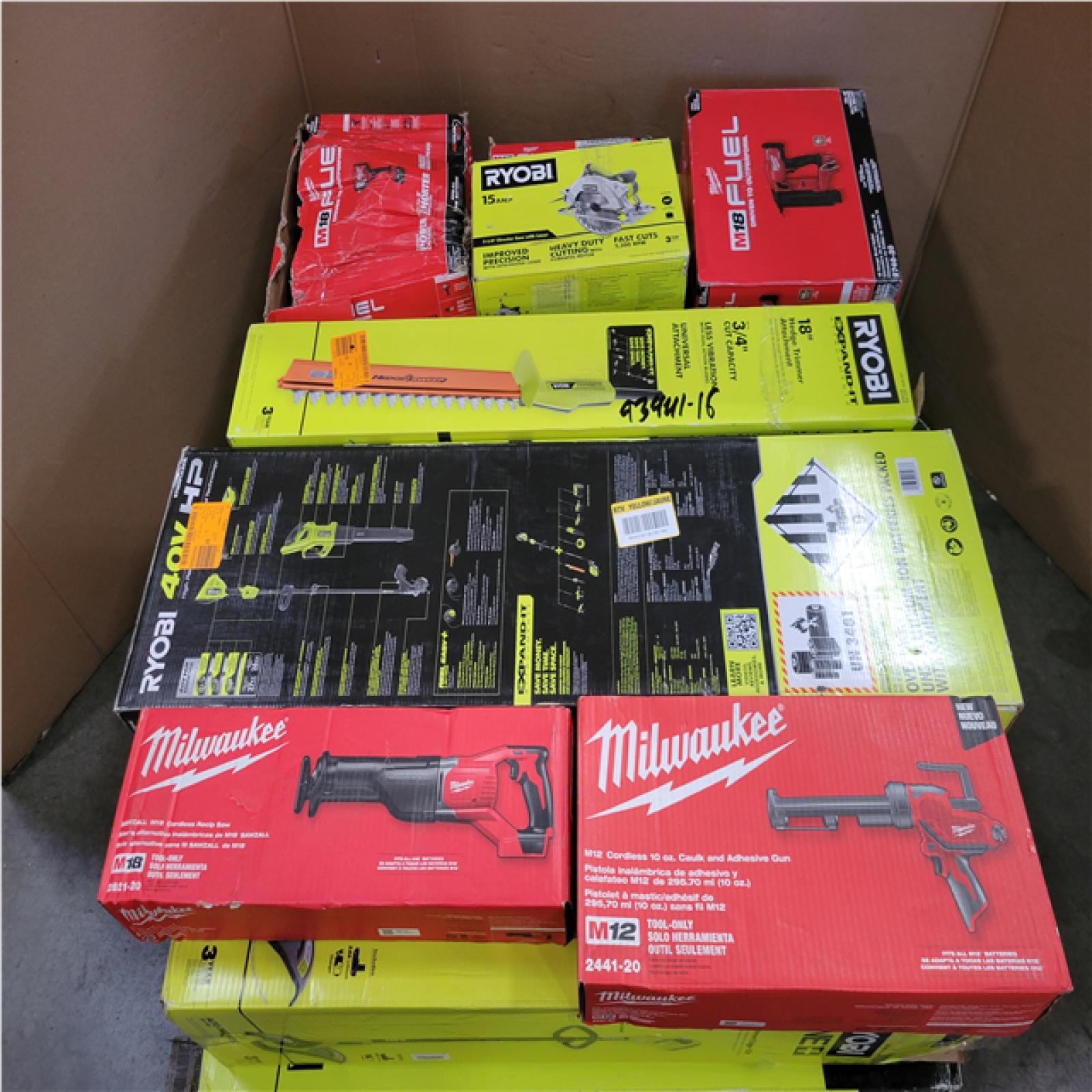CALIFORNIA AS-IS TOOL PALLET