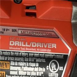 LIKE NEW - Milwaukee FUEL 18V Lithium-Ion Brushless Cordless 1/2 in. Drill/Driver Kit