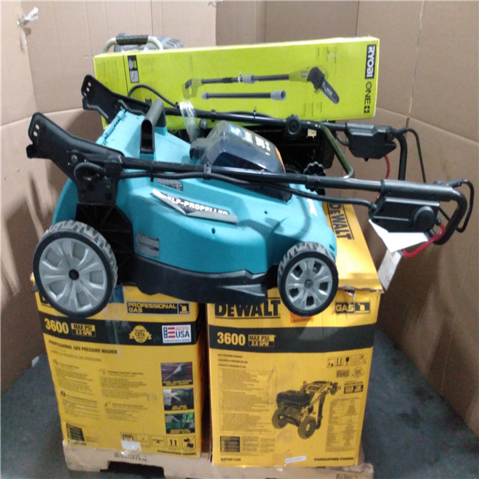 CALIFORNIA AS-IS OUTDOOR POWER EQUIPMENT