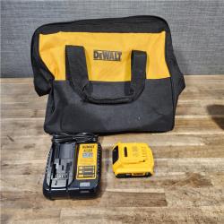 HOUSTON LOCATION - AS-IS DeWALT DCN681D1 20V MAX 18ga Cordless Brushless Narrow Crown Stapler Kit w/ BATTERY & CHARGER