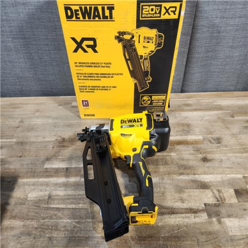 HOUSTON LOCATION - AS-IS DEWALT 20-Volt 21° Cordless Framing Nailer (Tool-Only)