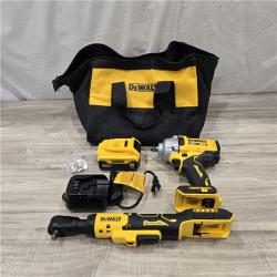 AS-IS DeWalt 20V  2-Tool Cordless Combo Kit