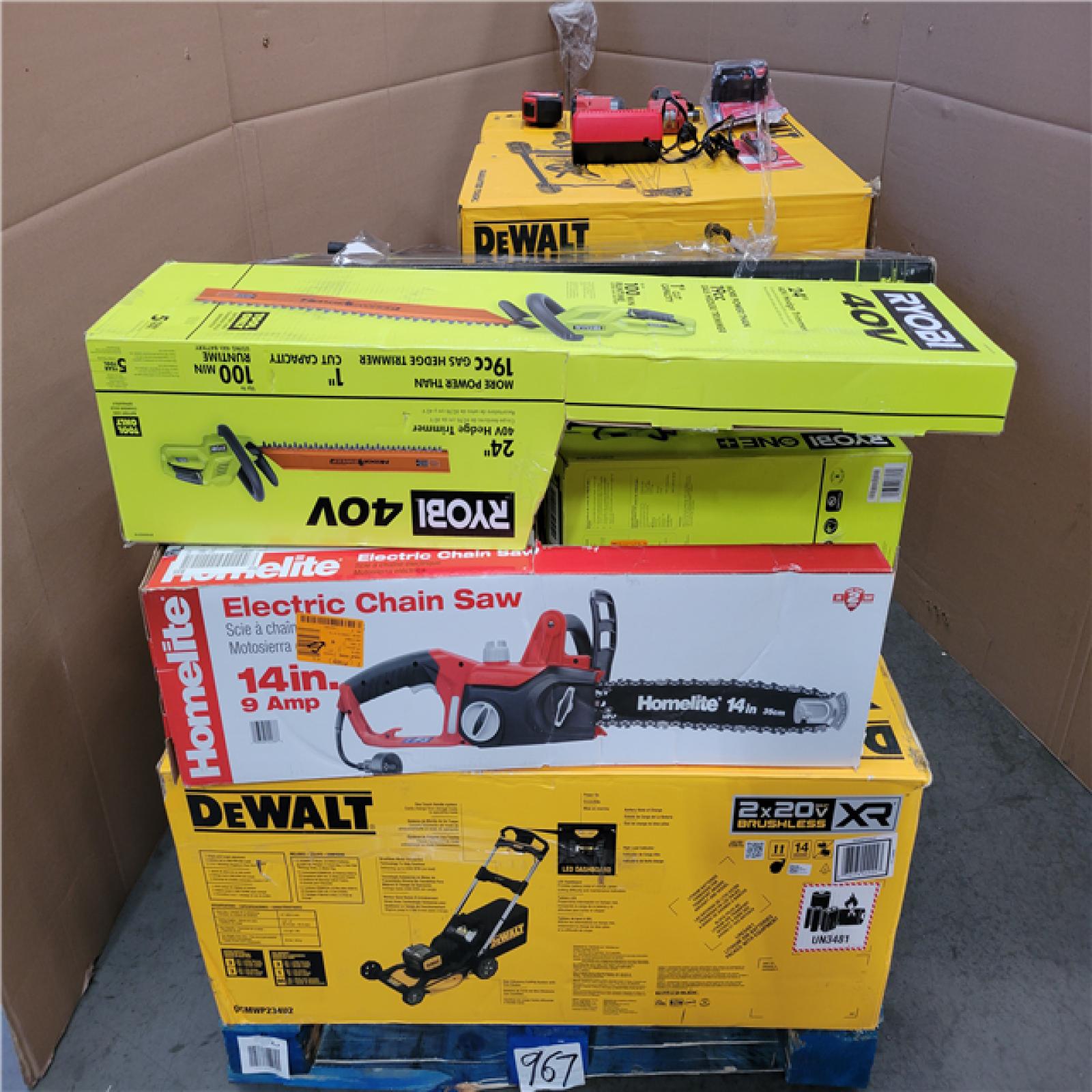 CALIFORNIA AS-IS TOOL PALLET