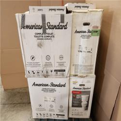 Phoenix AS-IS Mixed American Standard Toilet & Accessories Pallet (6 Toilets)