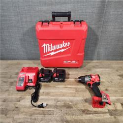 HOUSTON LOCATION - AS-IS (APPEARS LIKE NEW) Milwaukee 2904-22 Hammer Drill Driver Kit with Batteries and Charger
