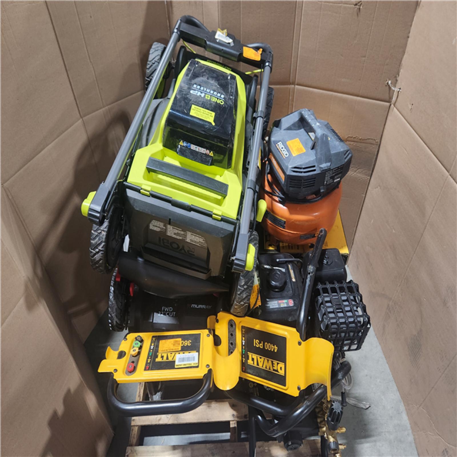 CALIFORNIA AS-IS OUTDOOR POWER EQUIPMENT