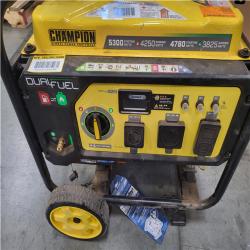 CALIFORNIA AS-IS CHAMPION GENERATOR