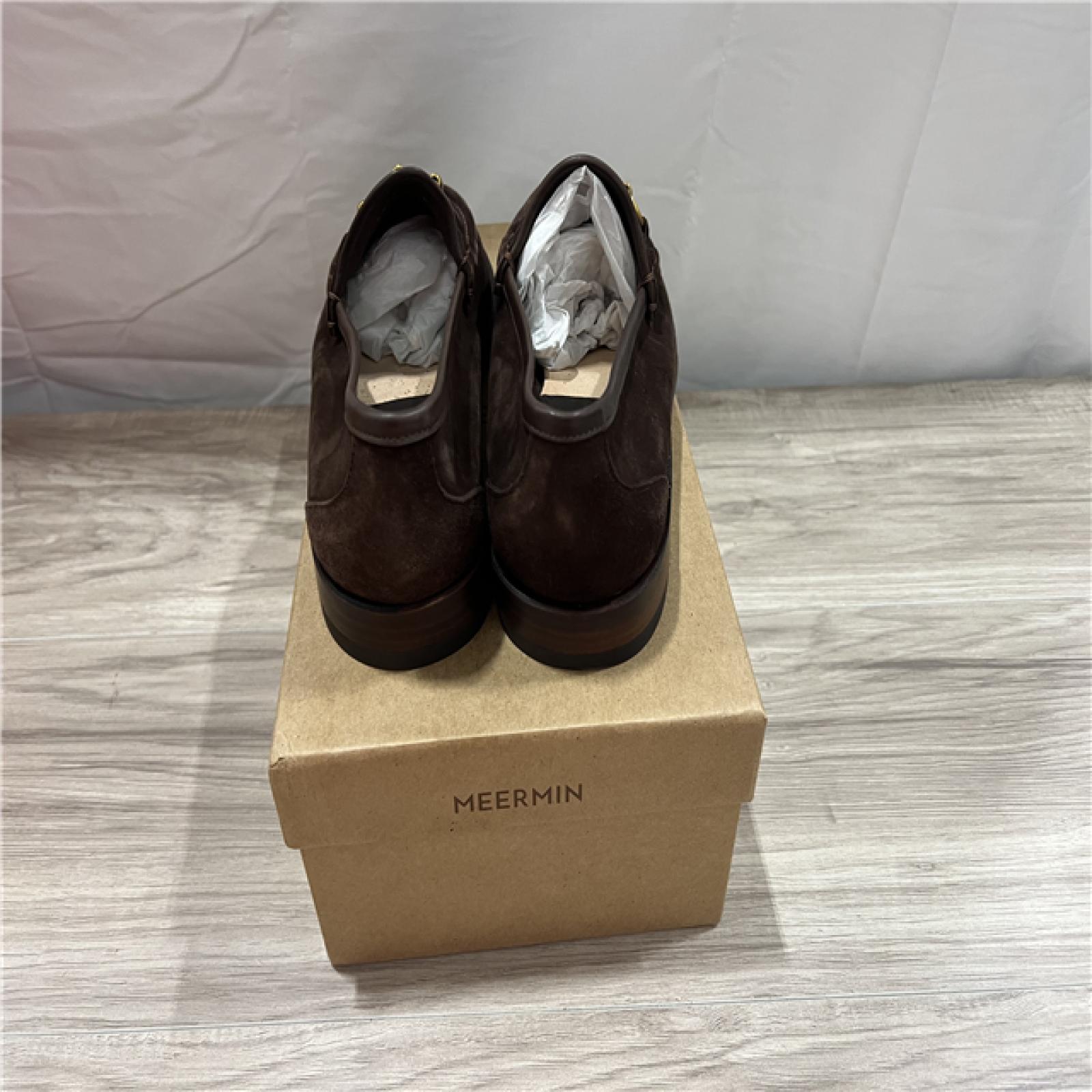 AS-IS Meermin Alicante Suede Shoes - Brown- SZ 8.5