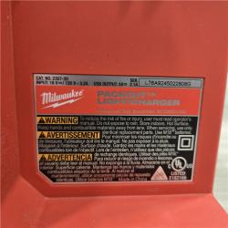 AS-IS Milwaukee M18 PACKOUT Light/Charger