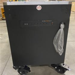 DALLAS LOCATION- AS-IS HUSKY MATTE BLACK MOBILE WORKBENCH