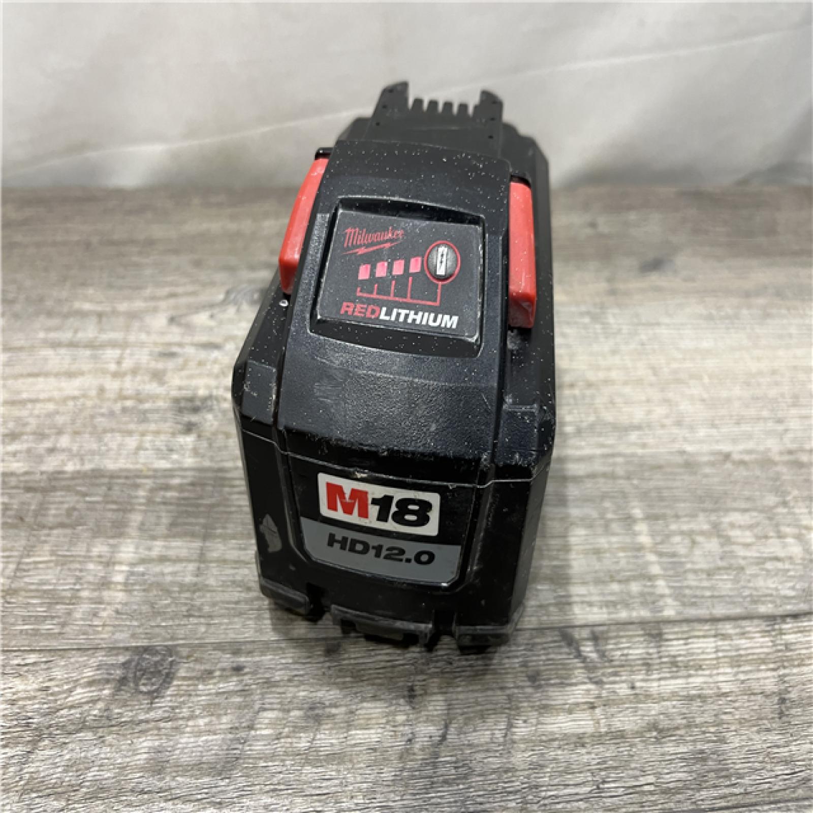 AS-IS Milwaukee 18-Volt Lithium-Ion High Output 12. 0Ah Battery Pack