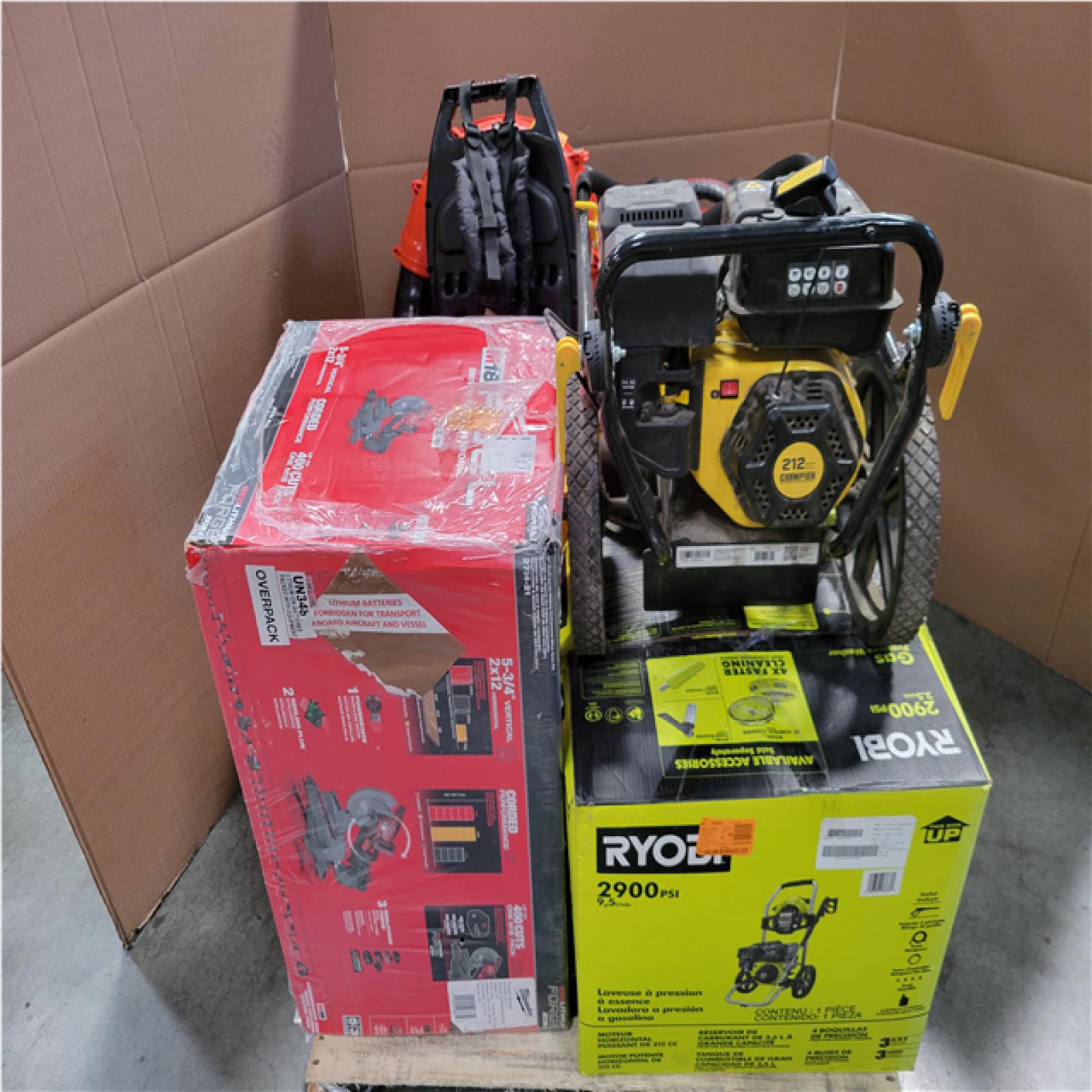 CALIFORNIA AS-IS OUTDOOR POWER EQUIPMENT