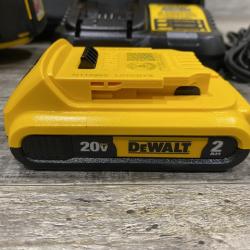 AS-IS DEWALT 20V MAX XR Lithium-Ion Cordless 18-Gauge Narrow Crown Stapler Kit