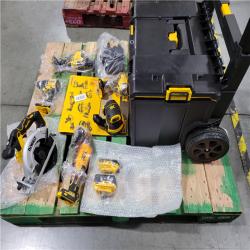 California AS-IS DEWALT 6 TOOL COMBO KIT 20V MAX BATTERY (2X)