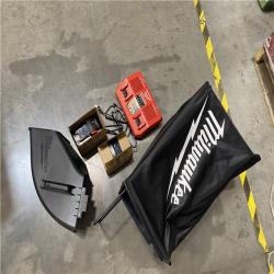 As-Is- Milwaukee M18 FUEL Brushless Cordless 21 in. Walk Behind Dual Battery Self-Propelled Mower Kit