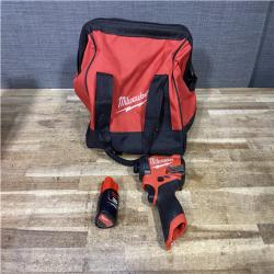 Houston Location AS-IS Milwaukee Drill Driver and Battery