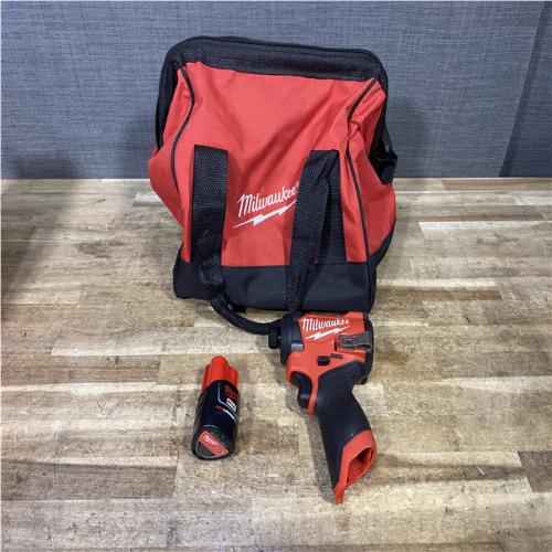 Houston Location AS-IS Milwaukee Drill Driver and Battery