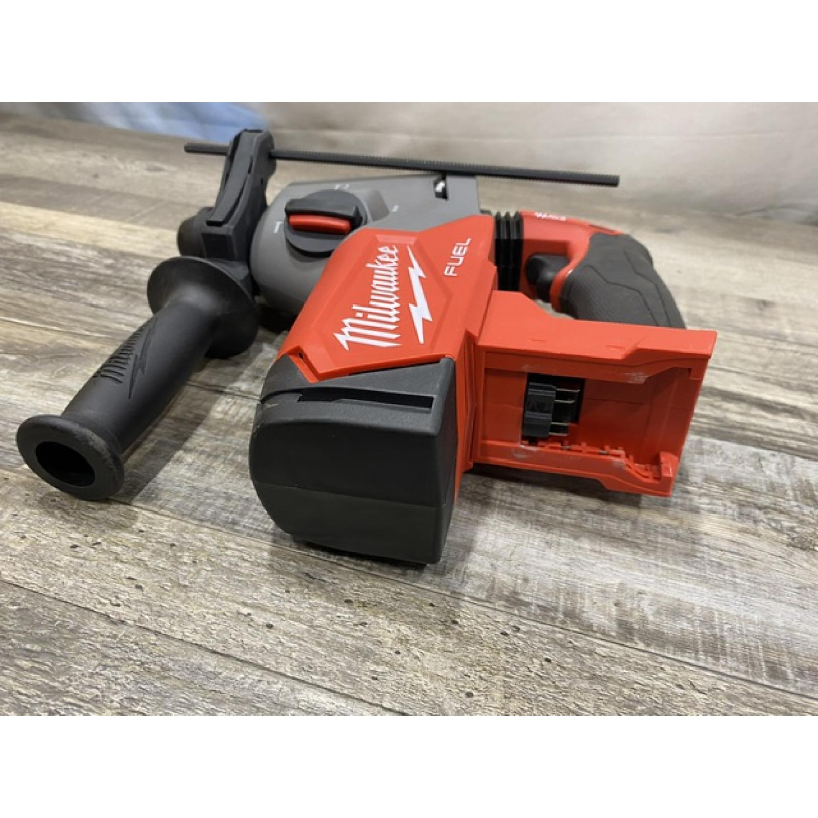 AS-IS Milwaukee FUEL 18V Lithium-Ion Brushless Cordless 1 in. SDS-Plus Rotary Hammer (Tool-Only)