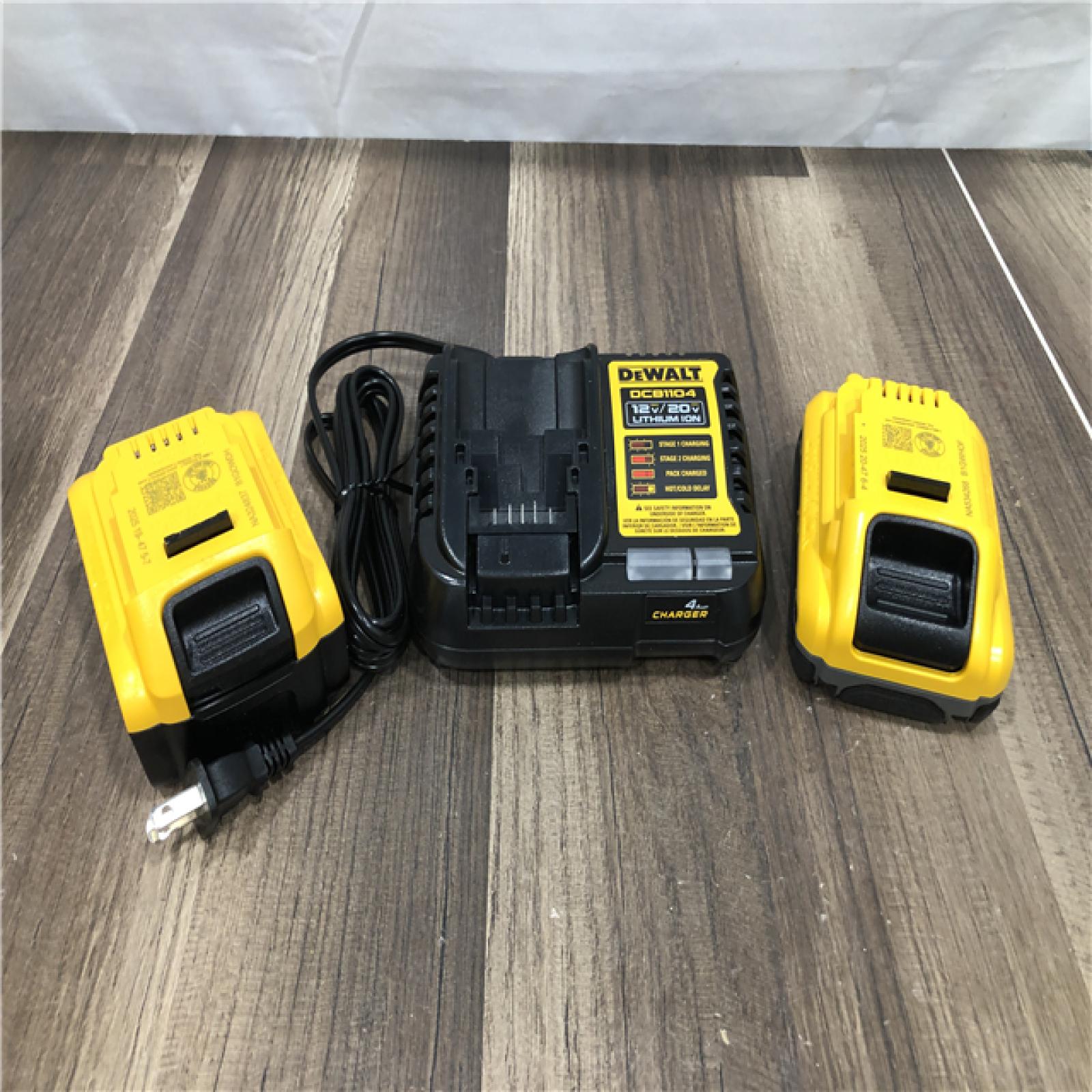 AS-IS DEWALT 20V MAX Lithium-Ion Starter Kit