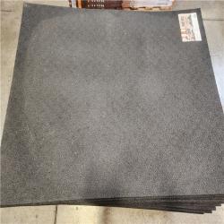 Phoenix NEW TrafficMaster All Purpose Black 3 ft. x 4 ft. Pebble Look Rubber Indoor/Outdoor Utility Mat Pallet (43-Mats