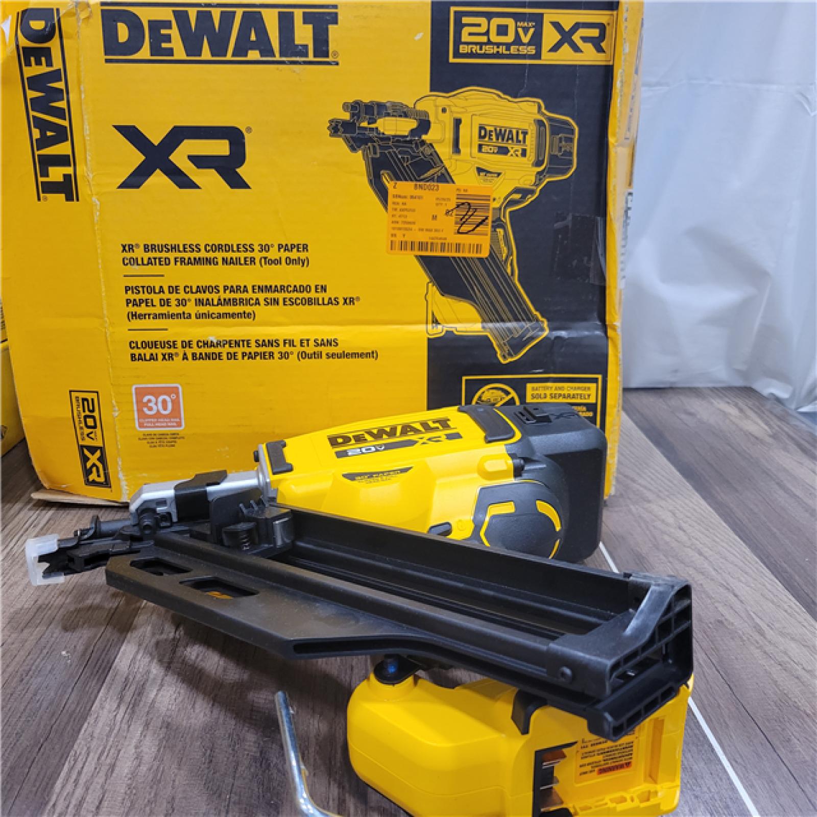 GOOD DEWAS-IS20-Volt 30Â° Cordless Framing Nailer (Tool-Only)