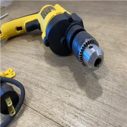 AS-IS DEWALT 7.8 Amp Corded 1/2 in. Variable Speed Reversible Hammer Drill