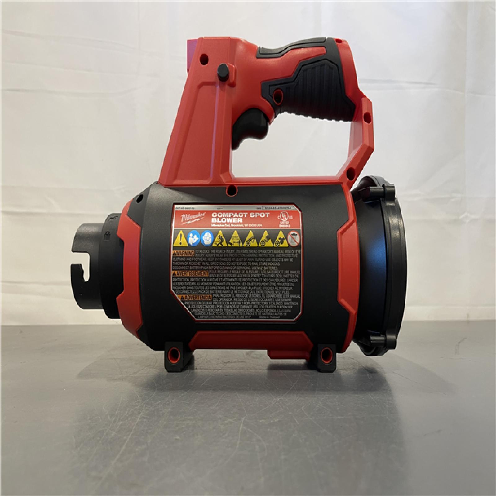 AS-IS - Milwaukee M12 Compact Spot Blower