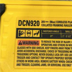 AS-IS DEWALT 20-Volt 21° Cordless Framing Nailer (Tool-Only)