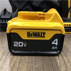 AS-IS DEWALT 20V MAX Lithium-Ion Cordless 1/2 in. Impact Wrench Kit