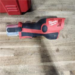 HOUSTON LOCATION - AS-IS M12 12-Volt Lithium-Ion Force Logic Cordless Press Tool Kit (3 Jaws Included) with Two 1.5 Ah Battery and Hard Case