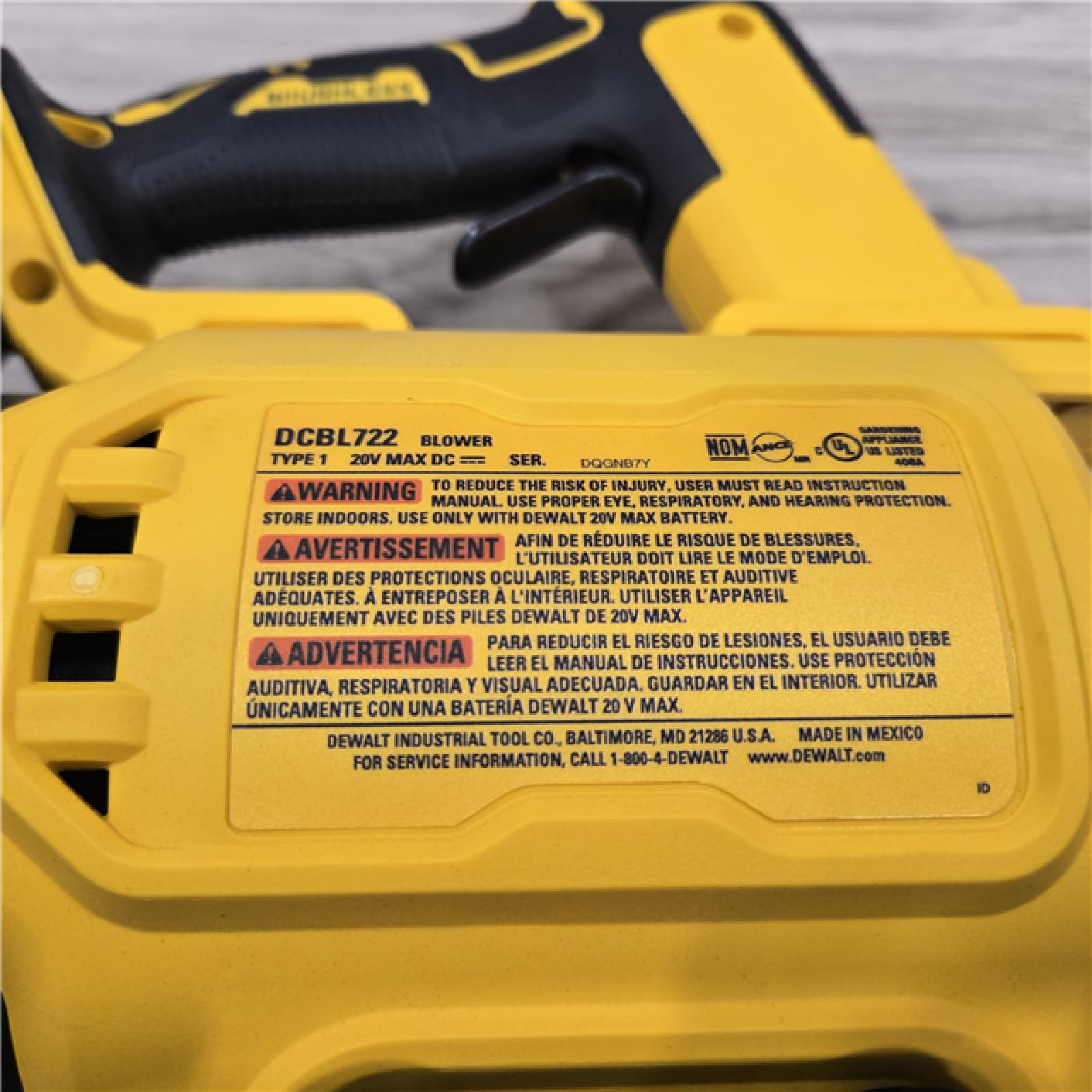 AS-IS DEWALT 20V MAX 125 MPH Cordless Blower (Tool Only)