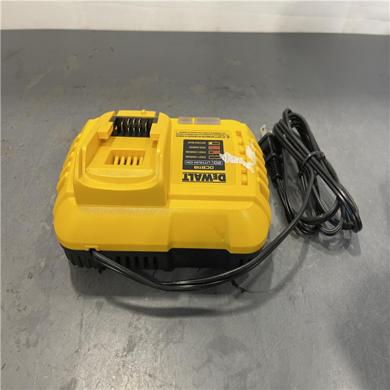 AS-IS - DeWalt 20V MAX / 60V MAX FLEXVOLT Lithium-Ion Fan Cooled Fast Battery Charger