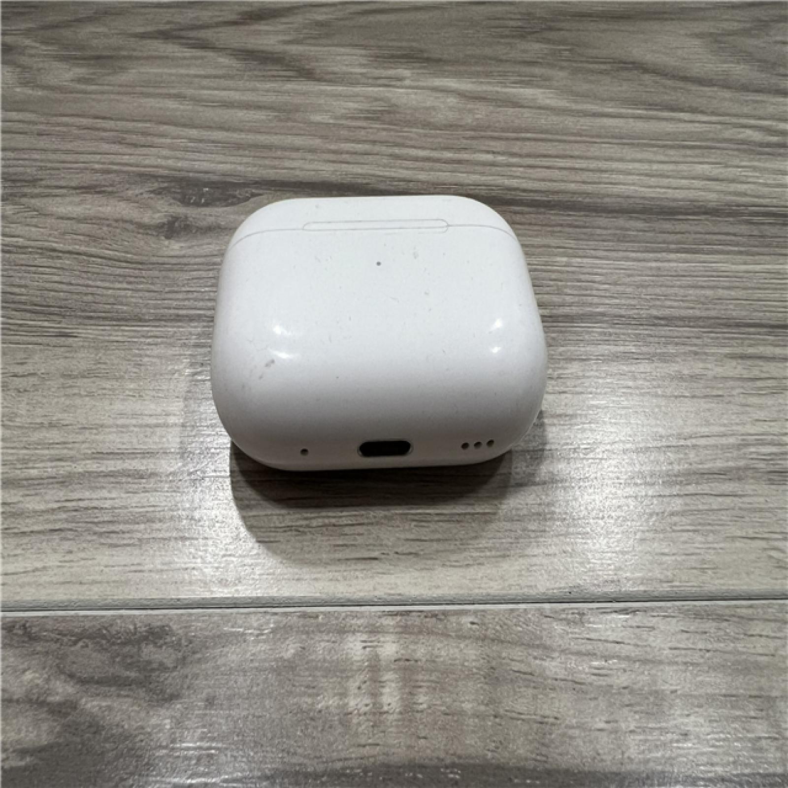 AS-IS Apple AirPods Pro (2nd Generation) with the USB-C MagSafe Charging Case